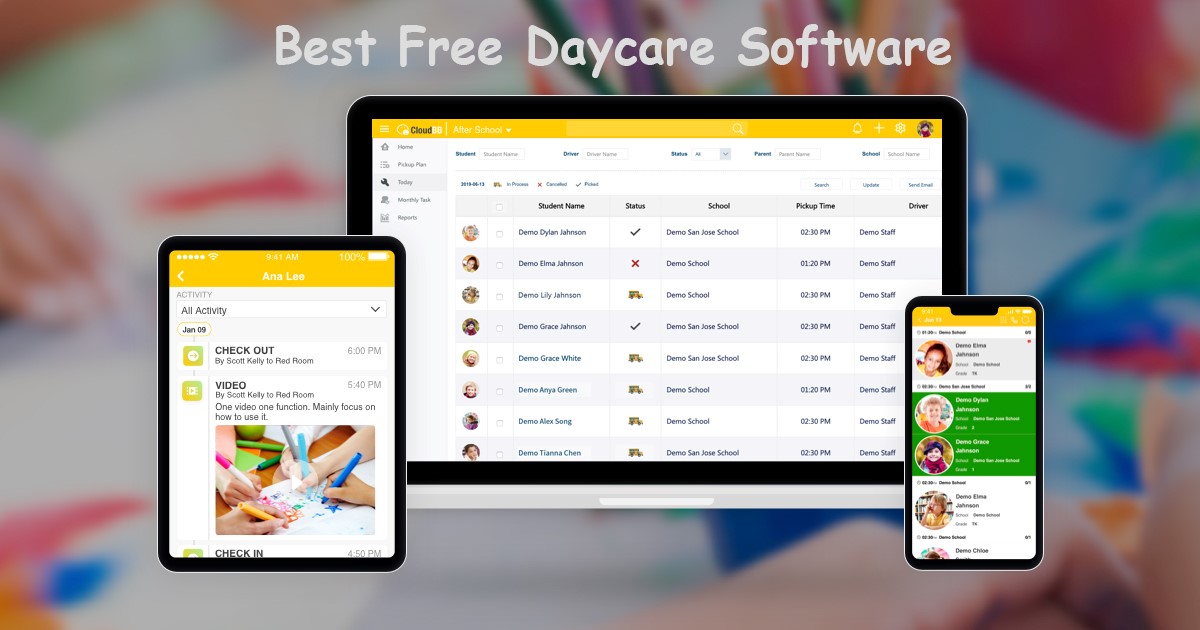 CloudBB Best Free Daycare Software